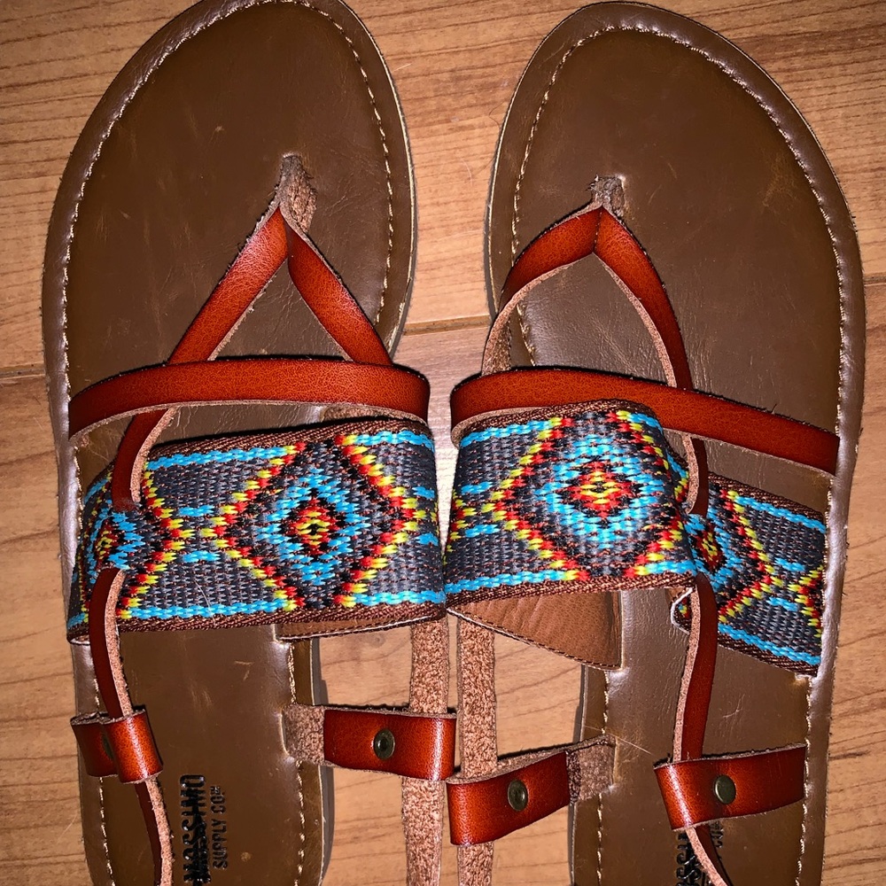 Women’s Mossimo Sonora Woven Gladiator Sandals